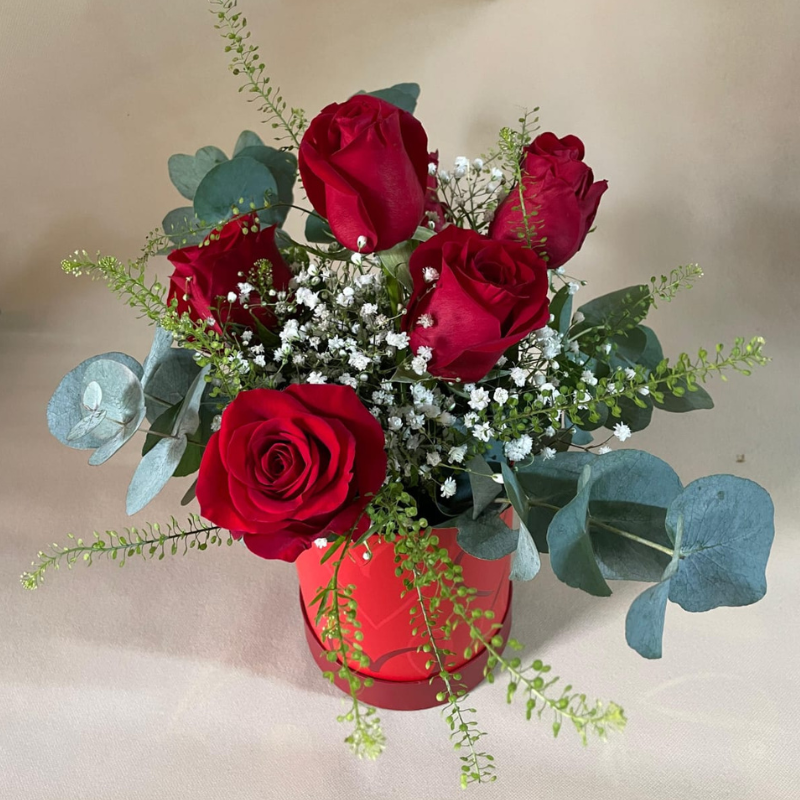 Hat Box with Roses Hat Box with Roses